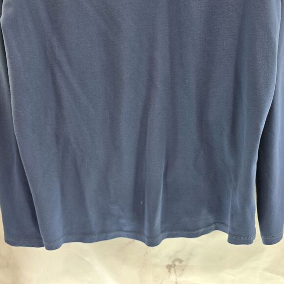 Mizzen And Main Hoodie Mens Large Blue Pullover Sweatshirt Flex 1PO 0987 - Picture 7 of 11